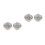 4Pcs Baby Teeth Organizer Silver Alloy Tooth Collection Box 10