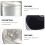 4Pcs Baby Teeth Organizer Silver Alloy Tooth Collection Box 8