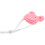 5Pcs Lightweight Pink Woolen Yarn Pet Hat Adjustable Small Animal 2