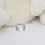 4Pcs Baby Teeth Organizer Silver Alloy Tooth Collection Box 4