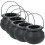 36Pcs Black Witch Jars Buckets for Halloween Party 3