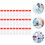 30Pcs Plastic Sample Cups Lids 10