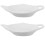 8Pcs Ceramic Tea Bag Holders White Dipping and Snack Dishes 1