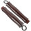 4Pcs Ergonomic Removable Pot Handle for Kitchen Cookware Dark Red 2