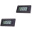 2Pcs Car Dashboard Digital Thermometer Black with / Function LCD 5