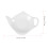 8Pcs Ceramic Tea Bag Holders White Dipping and Snack Dishes 11