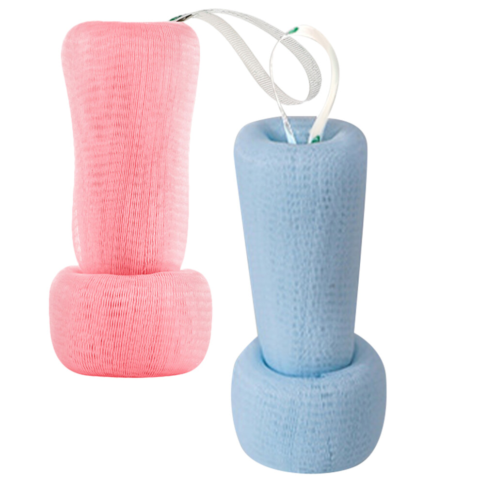 Ohphcall 10Pcs Lightweight Pe Facial And Body Scrubber Mesh Foaming Exfoliator