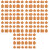 120Pcs Orange Maple Leaf Applique Embroidered Patch for Clothes Bags 10