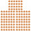 120Pcs Orange Maple Leaf Applique Embroidered Patch for Clothes Bags 9
