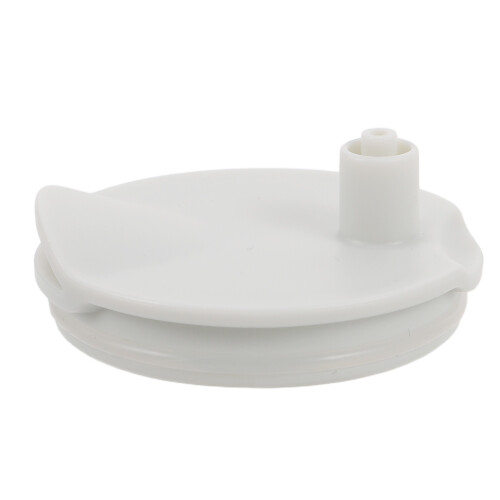4Pcs Leakproof White Breastfeeding Pump Covers Easy Install for Moms