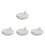 4Pcs Leakproof White Breastfeeding Pump Covers Easy Install for Moms 6