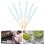 12Pcs Blue Practical Cleaning Brushes Bamboo Glass Bottle Cleaner 11