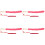 4Pcs Dulcimer Cleaning Accessory Soft Rabbit Hair Instrument Brush 6