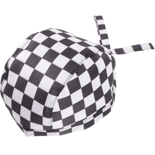 2Pcs Classic Canvas Chef Hat for Kitchen Cooking and Catering 2