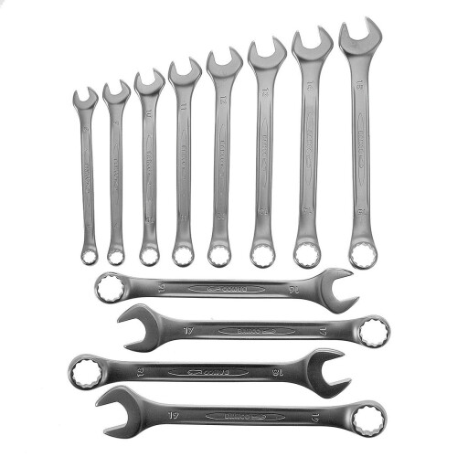 Bahco Bahco Flat Combination Wrench Set (Pack of 12)