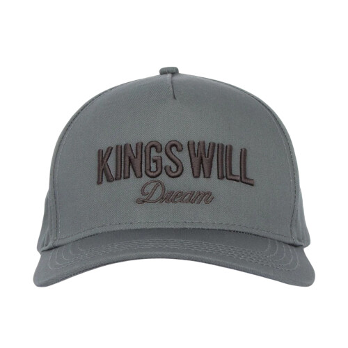 (One Size, Mid Grey) Kings Will Dream Mens Studio Garment District Baseball Cap