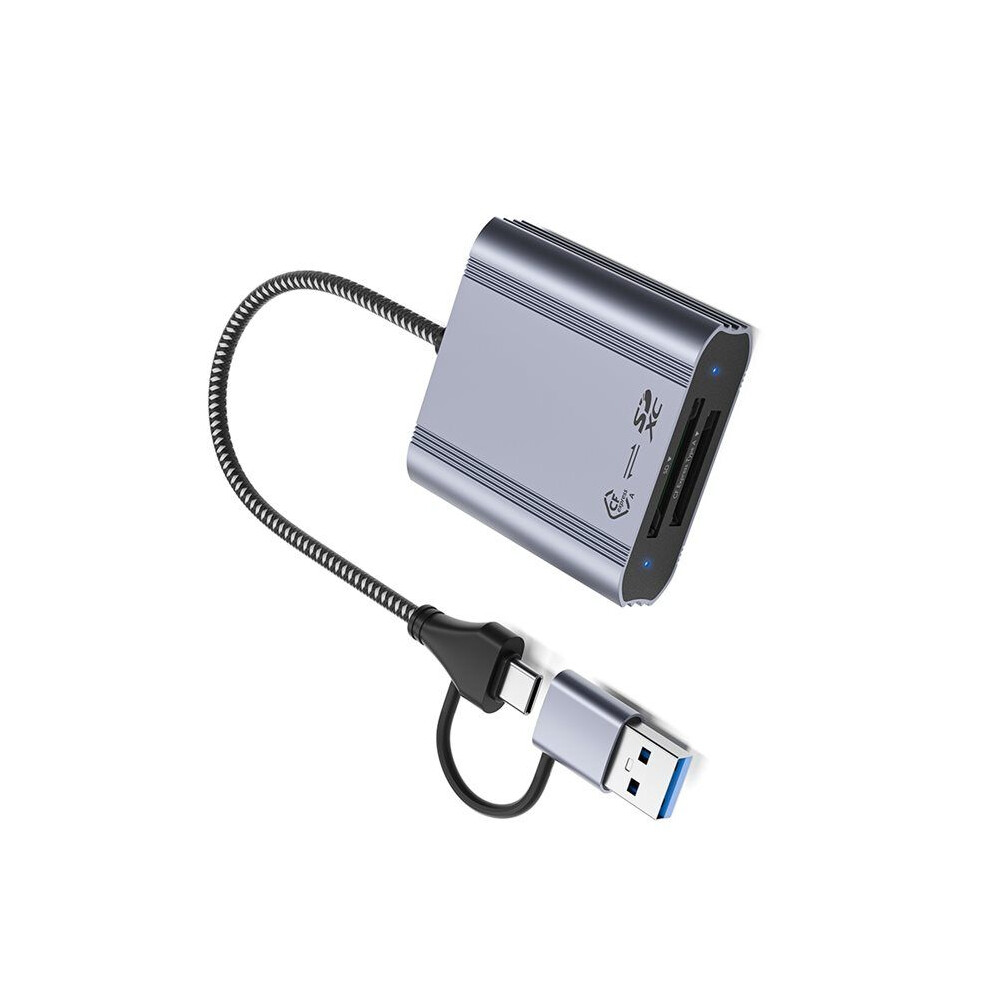 Cfexpress Type-A Reader Sd Dual-Slot Memory Card 10Gbps Usb 3.2 Gen 2 Type A Cfexpress Adapter Cfe/Sd2.0 4852693581320