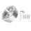 70mm Steering Wheel Adapter Plate for  G29 G920 G923 Metal Modification Replacement Part Silver 2