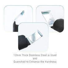 2Pcs Vinyl Siding Removal Tool,Vinyl Siding Zip Tool with Steel Blade and Long Handle,Installation and Removal Tool