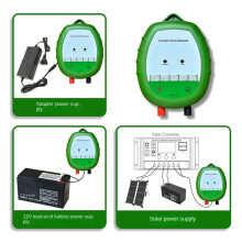 Elektrischer Zaunregler für Schweine-, Rinder- und Schafhaltung, komplettes Hochspannungs-Elektrozaunsystem, EU-Stecker