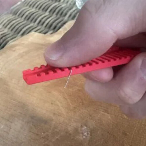Portable Resistor Benders DIY Resistor Benders Multi-Function Resistor Benders Support 6.3+10mm Red 1