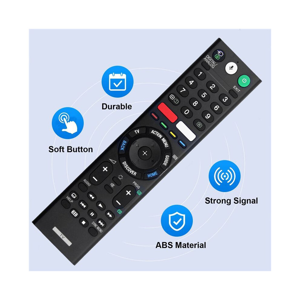 Photos - Remote control Replace RMF-TX200P Remote for TV KD-75X9400E KD-55X9300E KD-65X9300E KD-55X8500D KD-65X9300D KD-75X9400D RMF-TX200C
