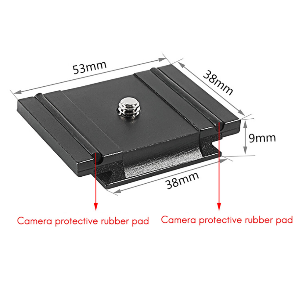 200Pl-Pro Quick Release Cold Shoe Plate Mount Adapter For Mh494-Bh / Mh496-Bh Gimbal Dslr Camera Cage 4852367036583