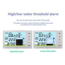 Ultrasonic Level Meter Multifunctional Household Water Level Meter Water Level High and Low Value Alarm Function