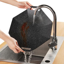 Tragbare koreanische Grillpfanne, achteckige Antihaft-Backform aus medizinischem Stein, multifunktionale koreanische Grillplatte
