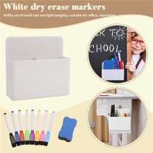 Magnetischer Whiteboard-Markerhalter, Magnetischer Markerhalter für Whiteboards, 8 magnetische Whiteboard-Marker