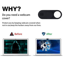 9-teiliges Set Webcam-Abdeckungen, ultradünne runde Loch-Kameraabdeckungen für Laptops, kompatibel mit MacBook Pro, iMac und PC.