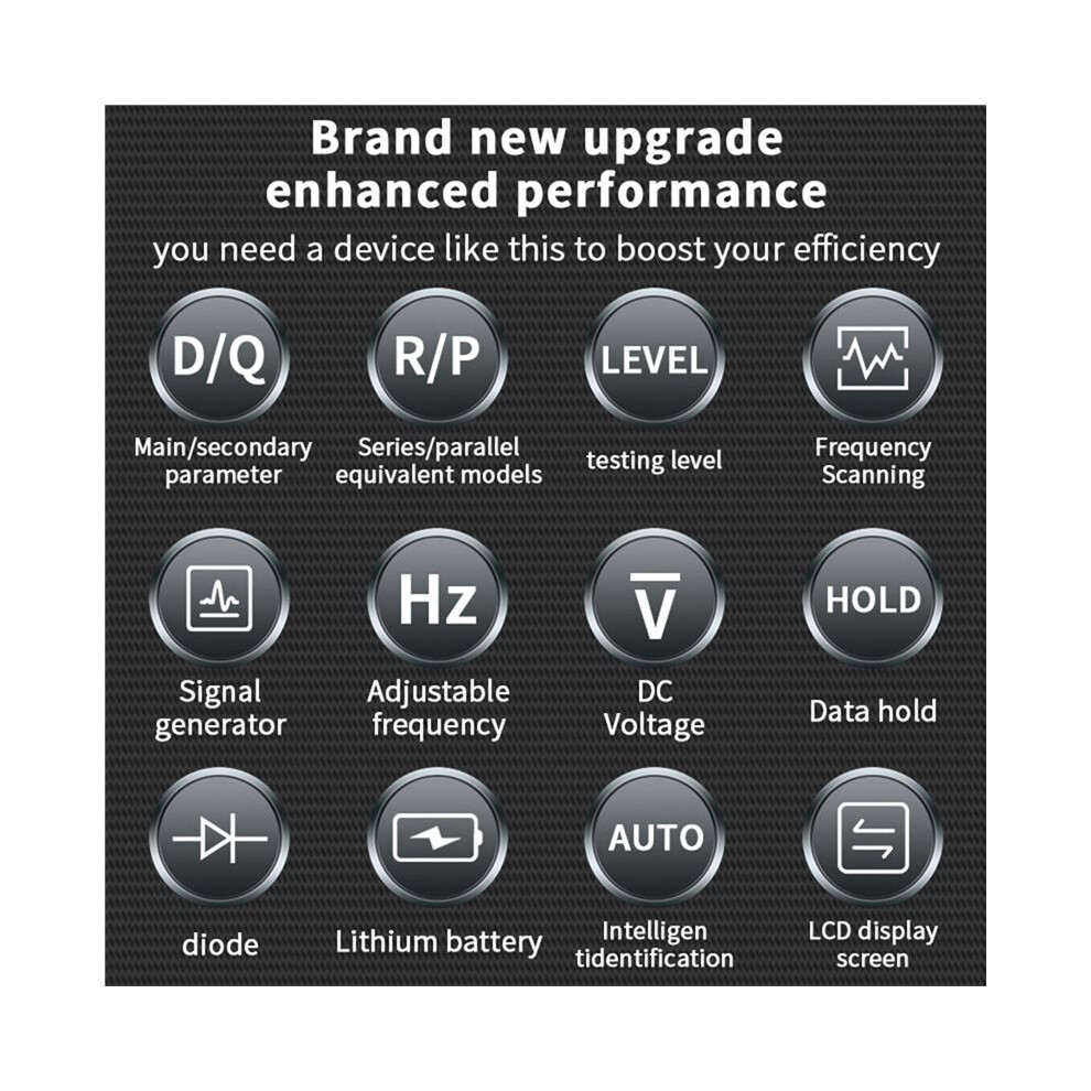 Zoyi Zt-Md2 Digital Smart Tweezer Lcr Meter For Resistance Capacitance Inductance Intelligent Digital Tweezers Calibration Board 4852367073731