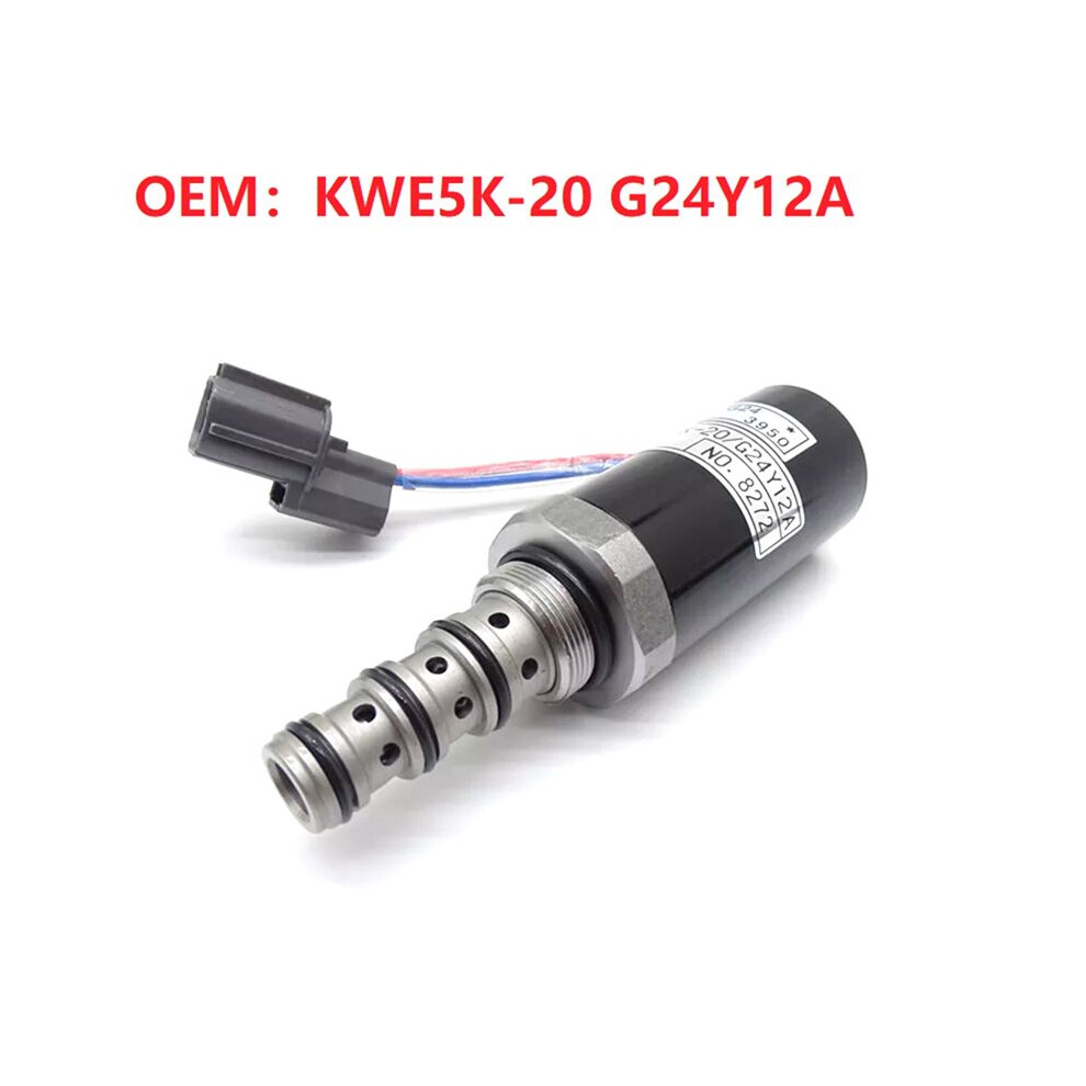 Solenoid Valve Kwe5k-20/G24y12a Yn35v00005f2 For Kobelco Sk200-2 Sk200-5 4852693509249