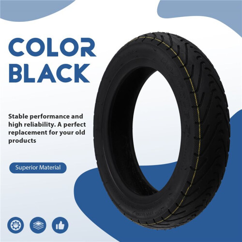 Pneu Sem Câmara de 10 Polegadas para Scooter EléTrico  Max G30 60 / 70-6.5 Pneu Dianteiro e Traseiro de PeçAs de ReposiçãO 1