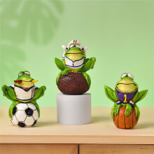 Froschfiguren, Frosch-Basketballspieler-Geschenk, Diese einzigartige Froschstatue verleiht Ihrem Zuhause einen modernen Touch, Wohnzimmer E