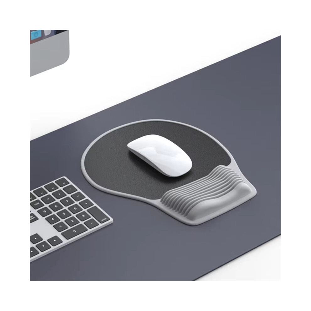 Mouse Pad Wrist Support, Ergonomic Comfortable Mouse Pad Wrist Rest, Relieve Wrist Pain Gel Mouse Pad, Laptop, Computer 4852693581214
