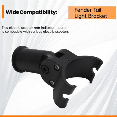 Electric Scooter Rear Indicator Mount Adjustable Mudguard Mount Holder Taillight Mud Guard Bracket for M365 Pro 2 MI 4 1