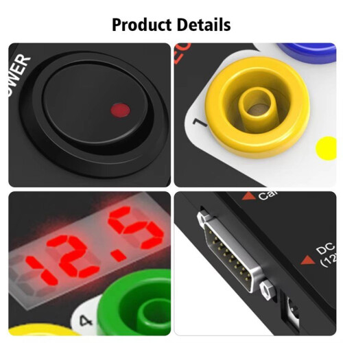 GODIAG GT100 AUTO TOOLS OBDII Break Out Box ECU Connector OBDII 16PIN Protocol Detector Breakout EU Plug 1