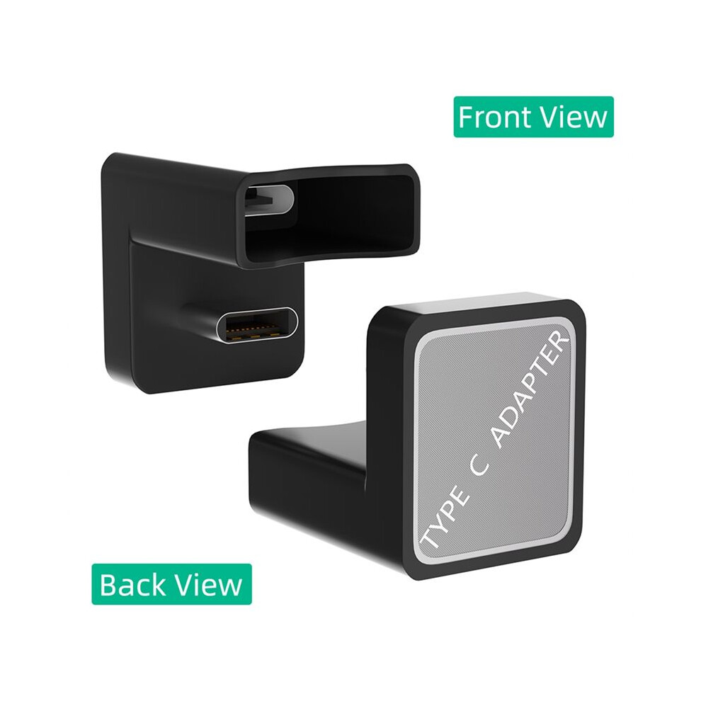90 Degree Usb C Type C Male To Female Adapter, Usb-C Usb 3.1 Type-C Male To Female Extension Adapter For Laptop & Tablet 4852693563869