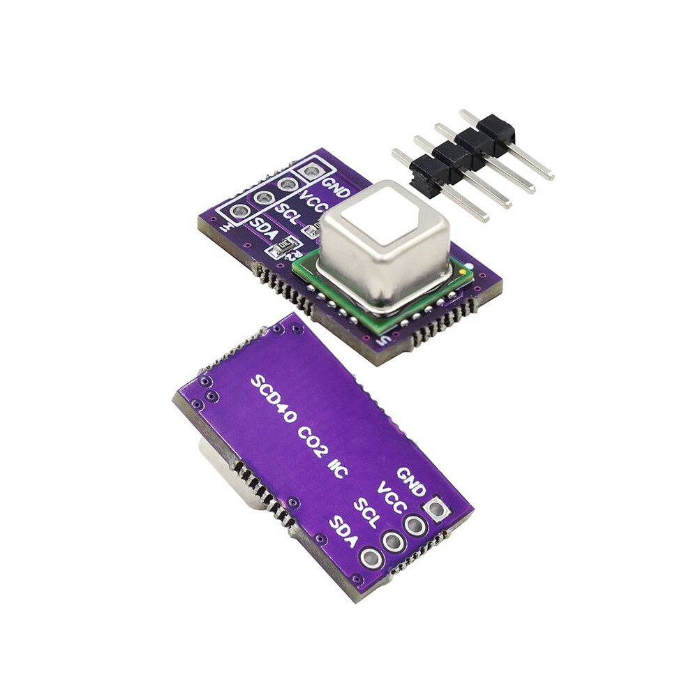 Scd40 Gas Sensor Module Detects Co2 Carbon Dioxide Temperature And Humidity In One Sensor I2c Communication A 4852693512447