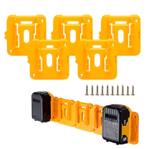 For  20V 60V Battery Holder Set Battery Dock Organiser Engineered for Enhanced Longevity Organizational Efficiency 1