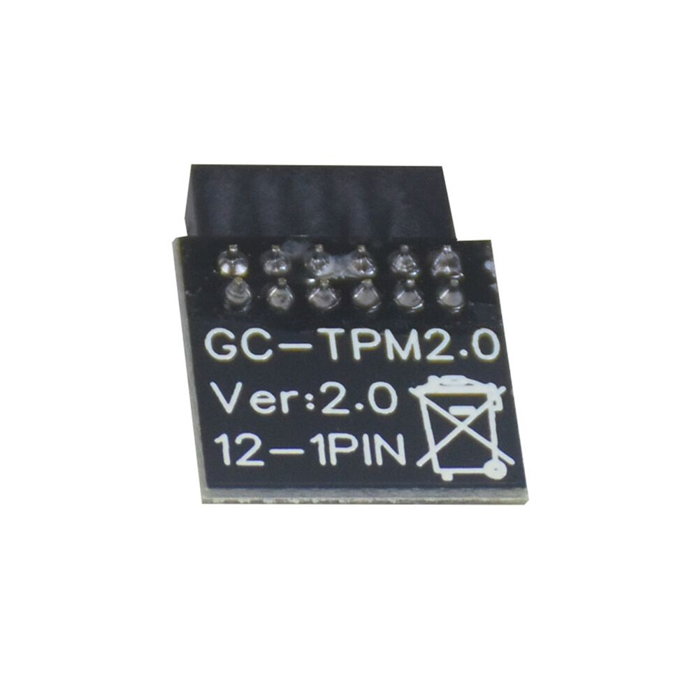 Tpm 2.0 Encryption Security Module Lpc-12Pin Motherboard Card Module Replacement Parts For Gigabyte Motherboard Win11 4852367017711