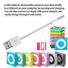 Geeignet für iPod Shuffle Datenkabel USB MP3-Ladekabel 3., 4., 5., 6. und 7. Generation