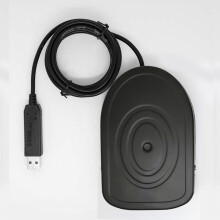 PCsensor FS2019U Fußschalter, verschleißfester und langlebiger USB-Fußcontroller, geeignet für Spiel- und Instrumentensteuerung