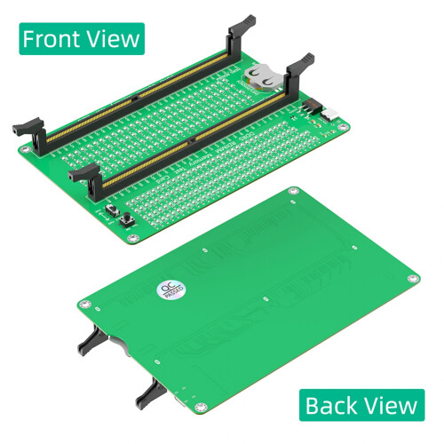 DDR5 RDIMM/UDIMM Memory Tester , Desktop Computer DDR5 Memory Test Card with LED Indicators for Desktop Computer 1
