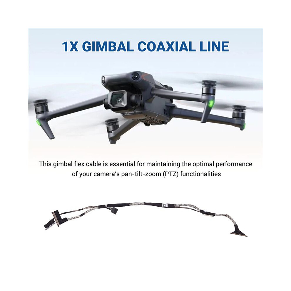 For Dji Mavic 3 Classic Camera Gimbal Coaxial Line Ptz Cable Signal Line Transmission Flex Wire 4852367091834
