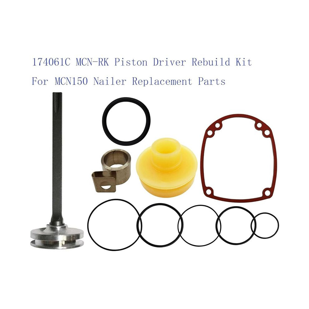 174061C Mcn-Rk Piston Driver Rebuild Kit For Bostitch Mcn150 Nailer Replacement Parts 4852693546046