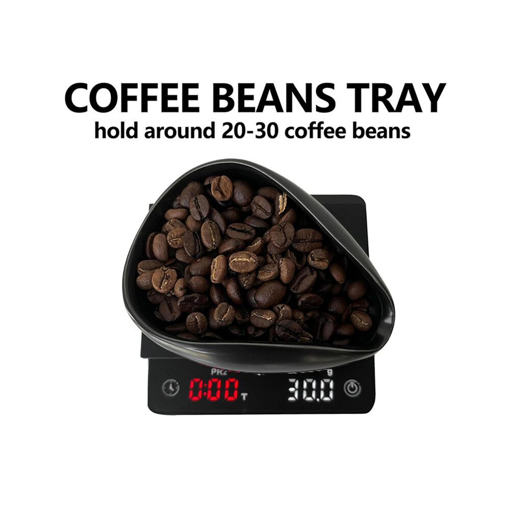 Coffee Bean Weighing Bowl Small Spoon And Bottle Ceramic Single-Dose Tray For Coffee Or Tea 4852367012655