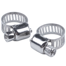 30 Stück Edelstahl-Schlauchschellen (8 mm bis 12 mm)