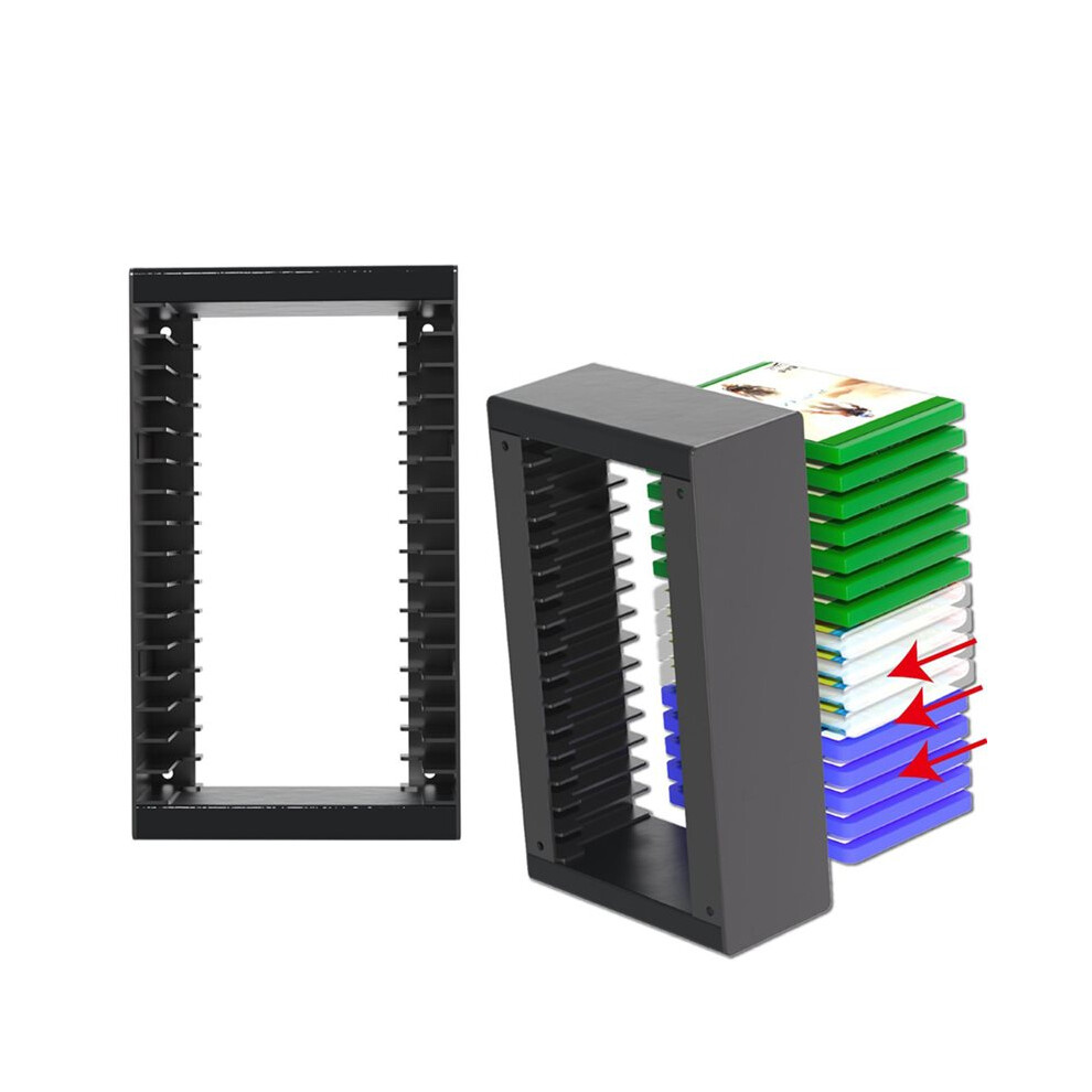 Game Storage Tower Holder, Universal Wall Mount Game Organizers Storage For Ps4 Ps5 Ns Xbox 4852367052088